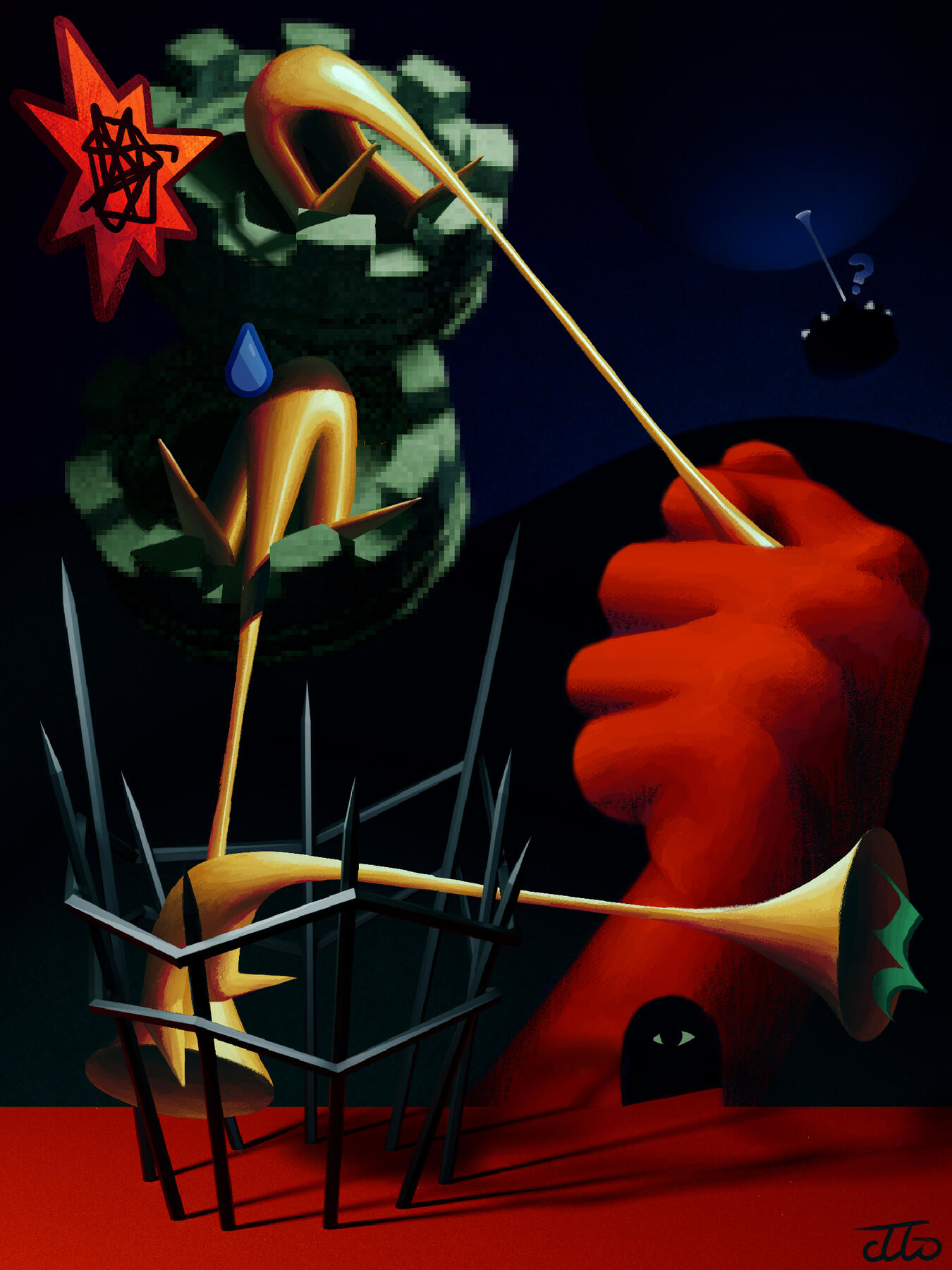 Rescue Mission Clip Studio Paint, Blender 2024