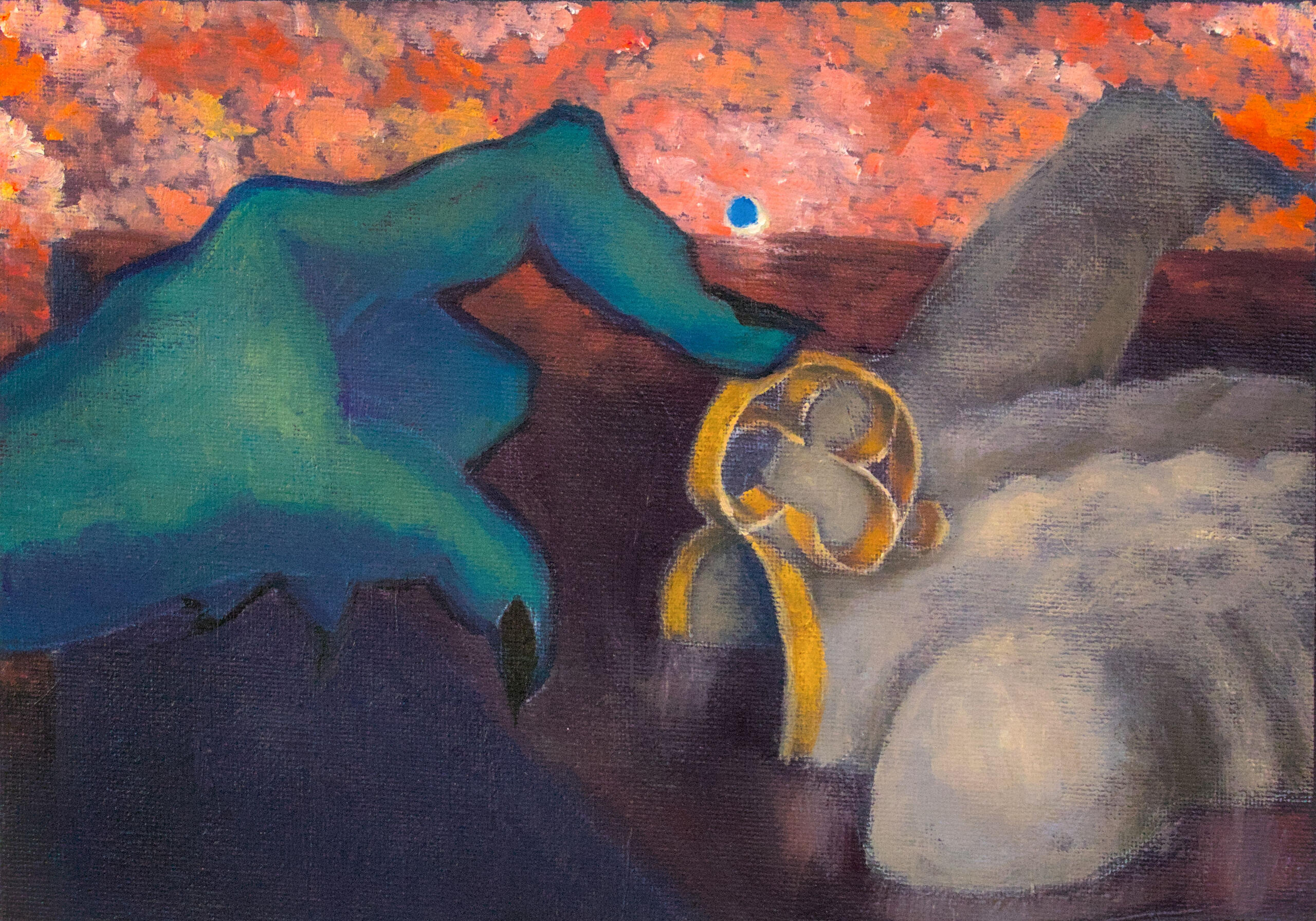 Summer Paintings #1 Acrylic on Panel 2024