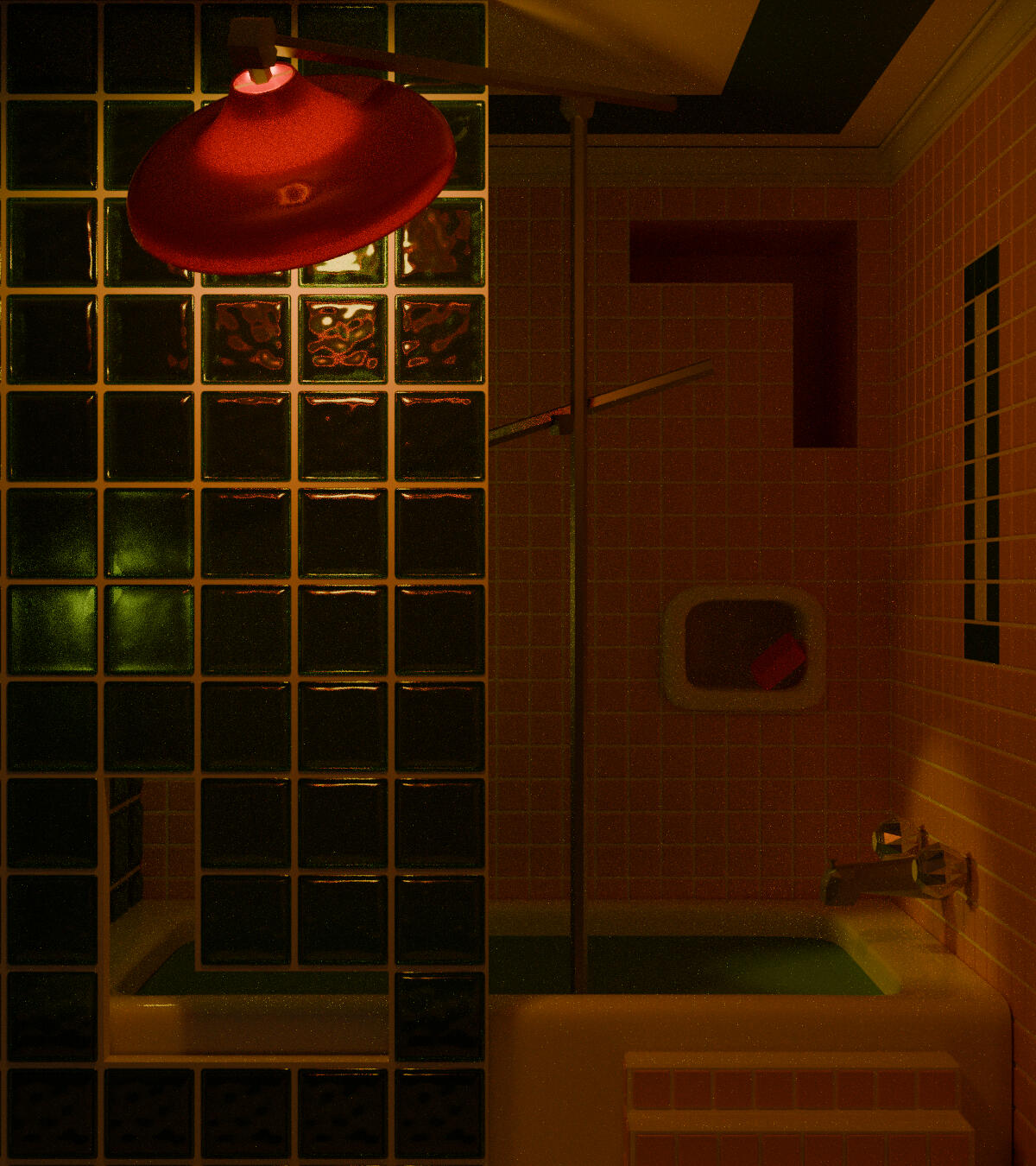 Bathroom Scene Blender 2025